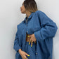 CAMISA FLUIDA DENIM