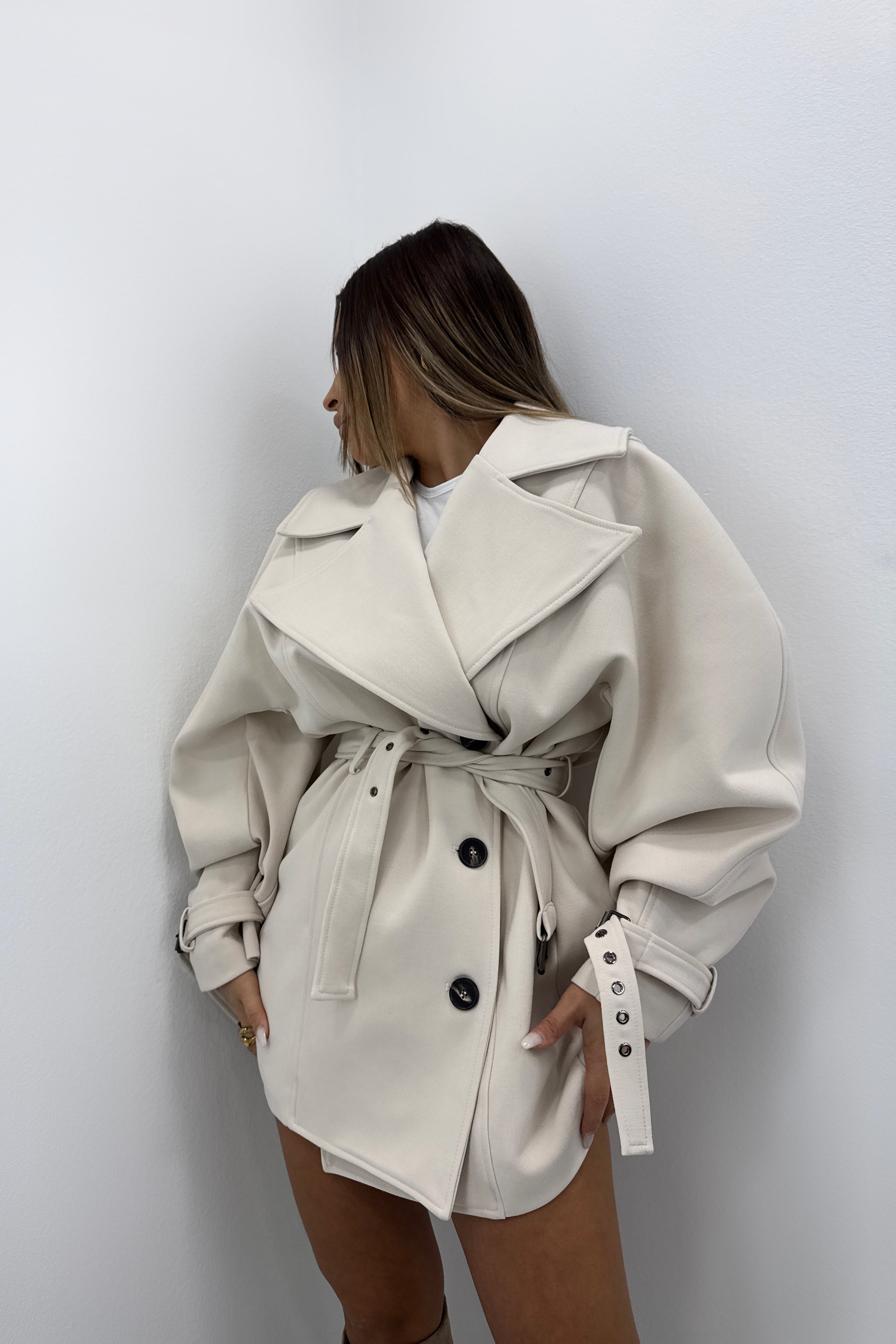 CHAQUETA TRENCH LUMINA
