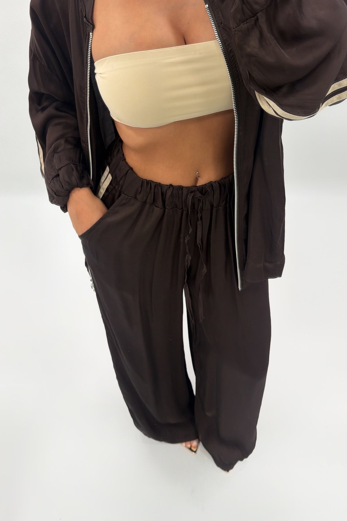 PANTALÓN SATÉN RAY