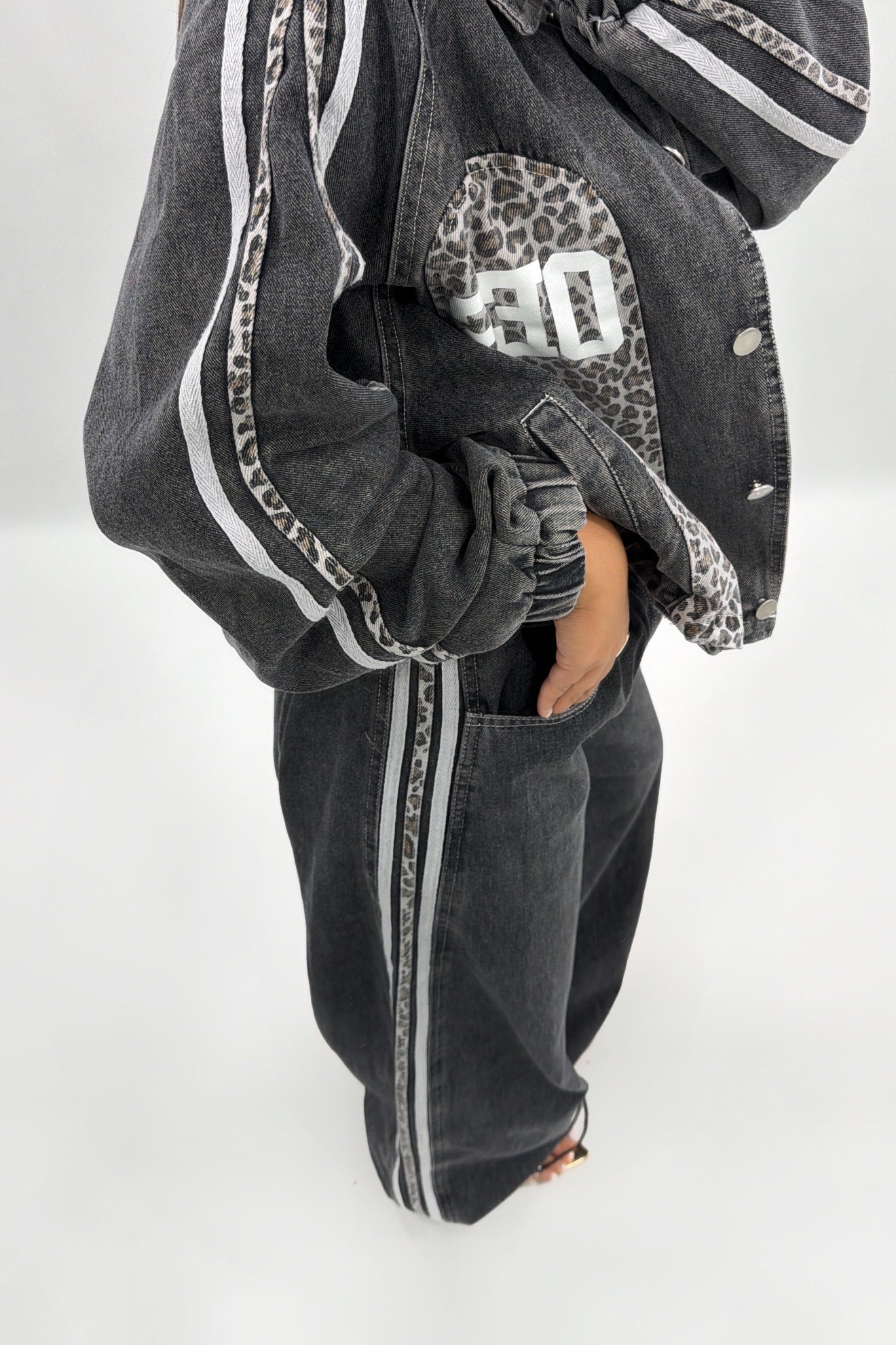 CONJUNTO DENIM COMBINE