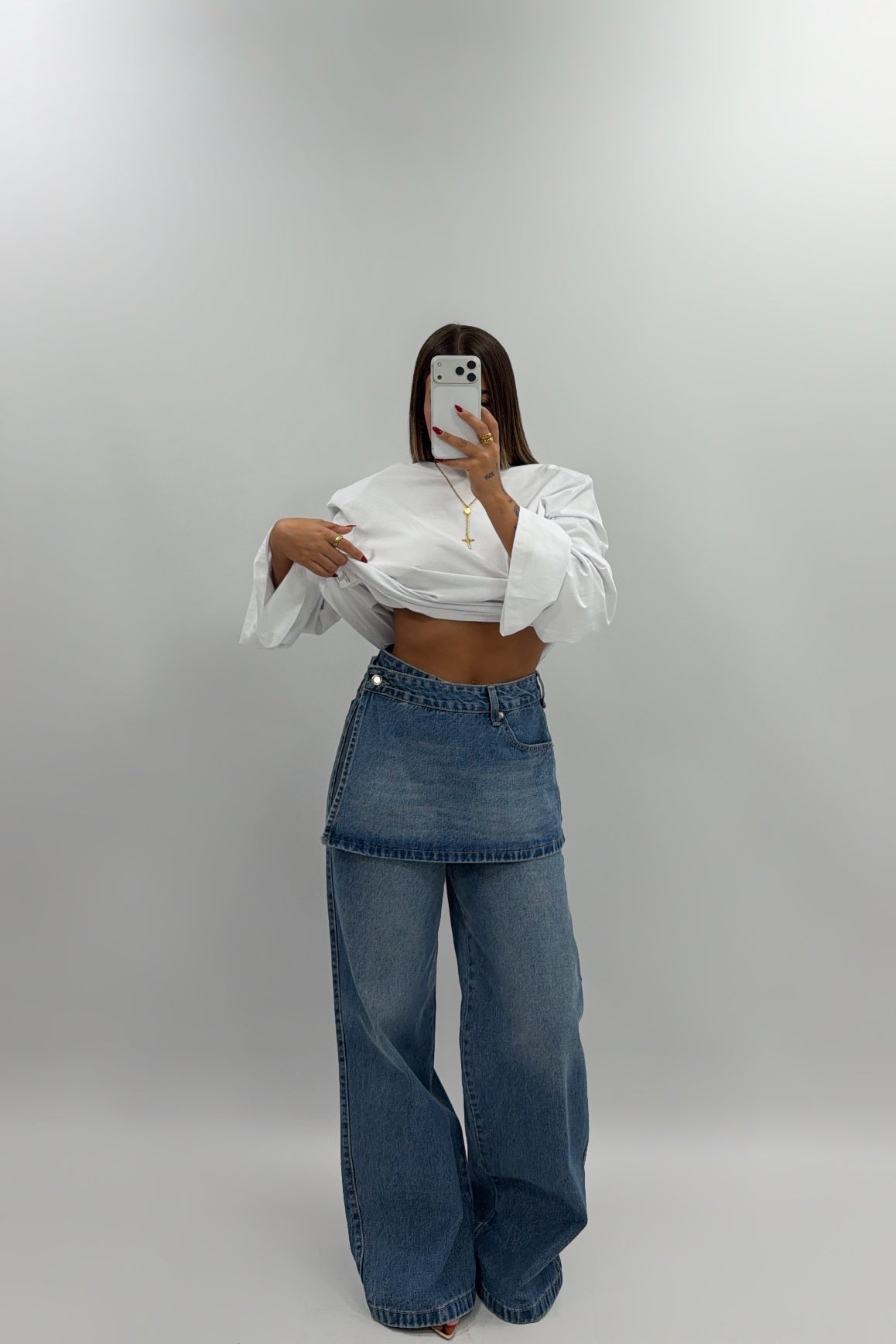 JEANS FALDA