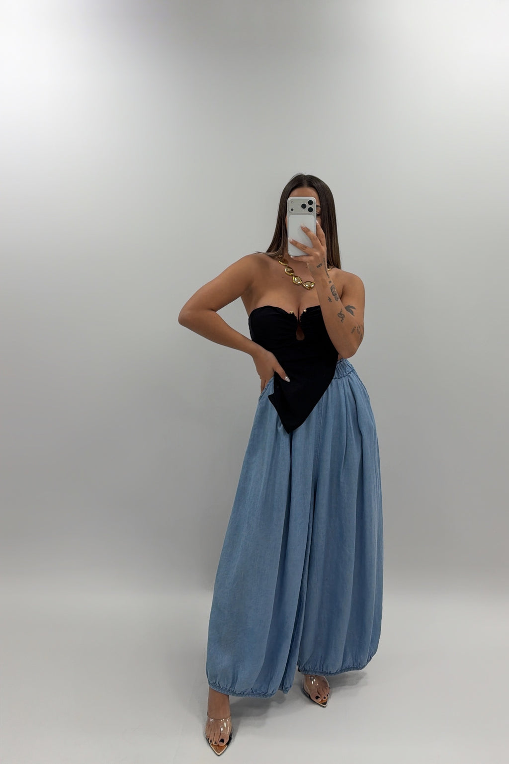 PANTALÓN DENIM FLUID BAHON