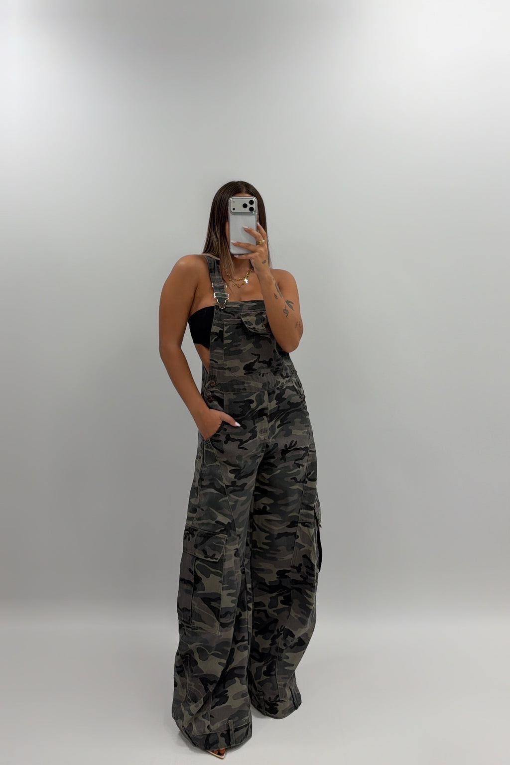 PETO DENIM CAMUFLAJE