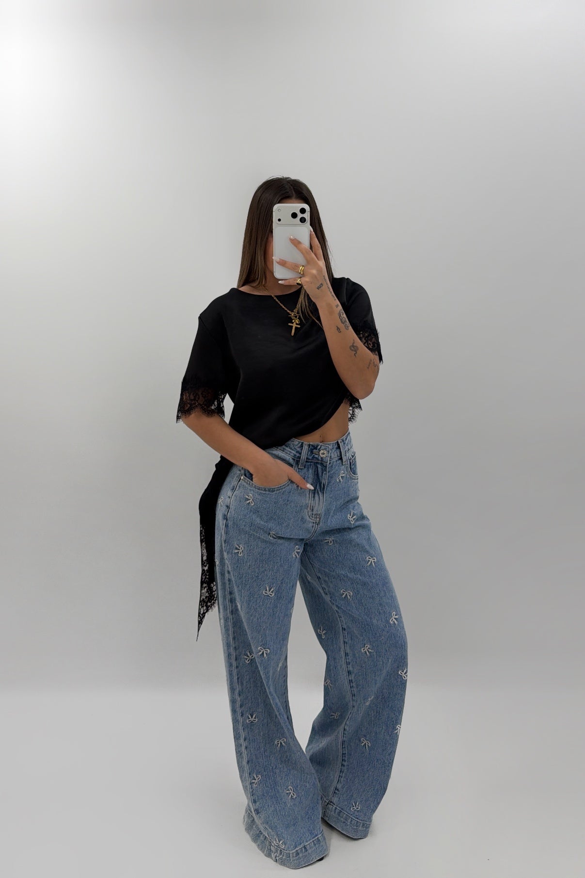 PANTALÓN LAZO DENIM