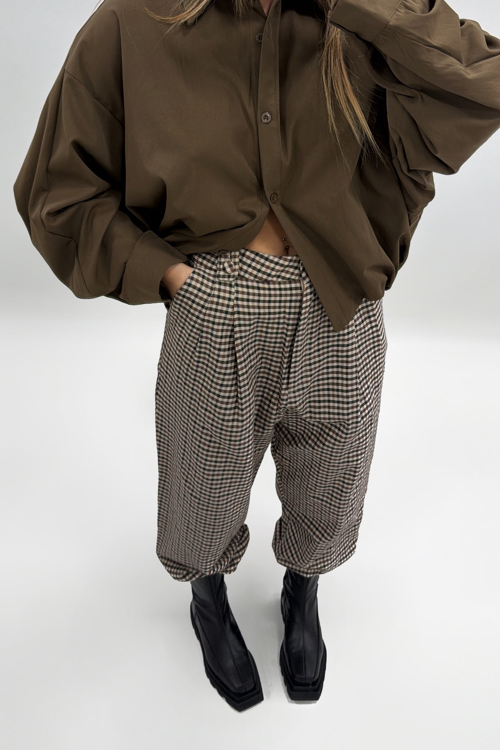 PANTALÓN BAGGY VICHY