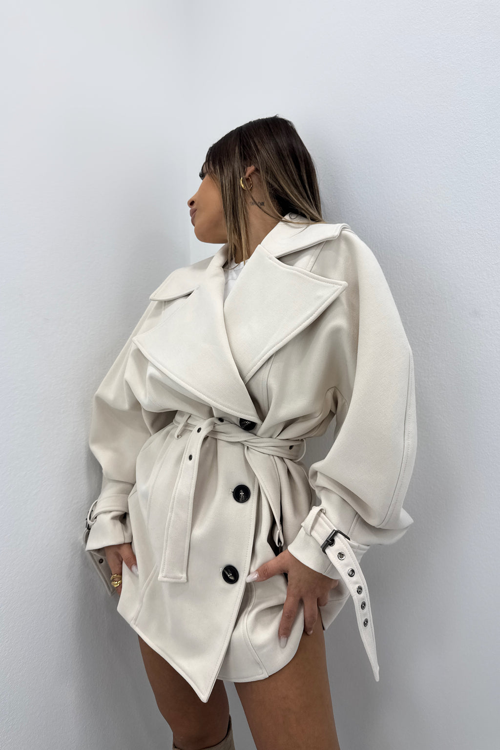 CHAQUETA TRENCH LUMINA