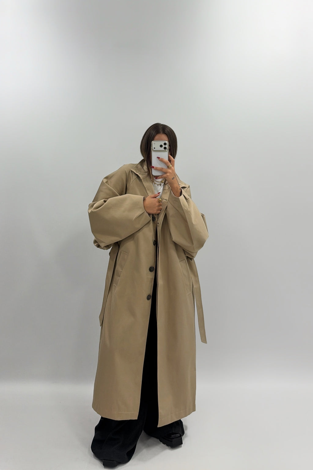 CHAQUETA | TRENCH CINTURÓN