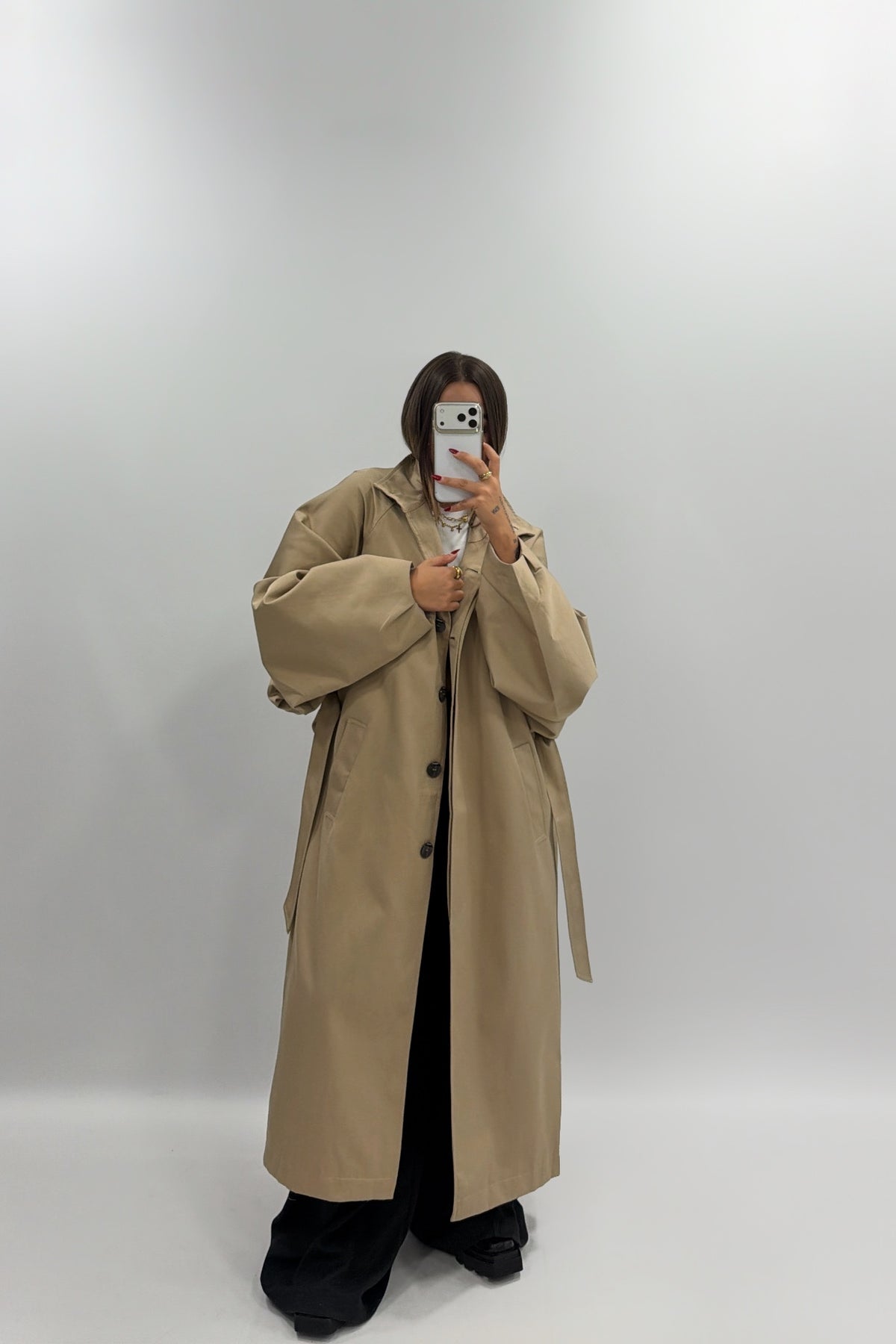 CHAQUETA | TRENCH CINTURÓN