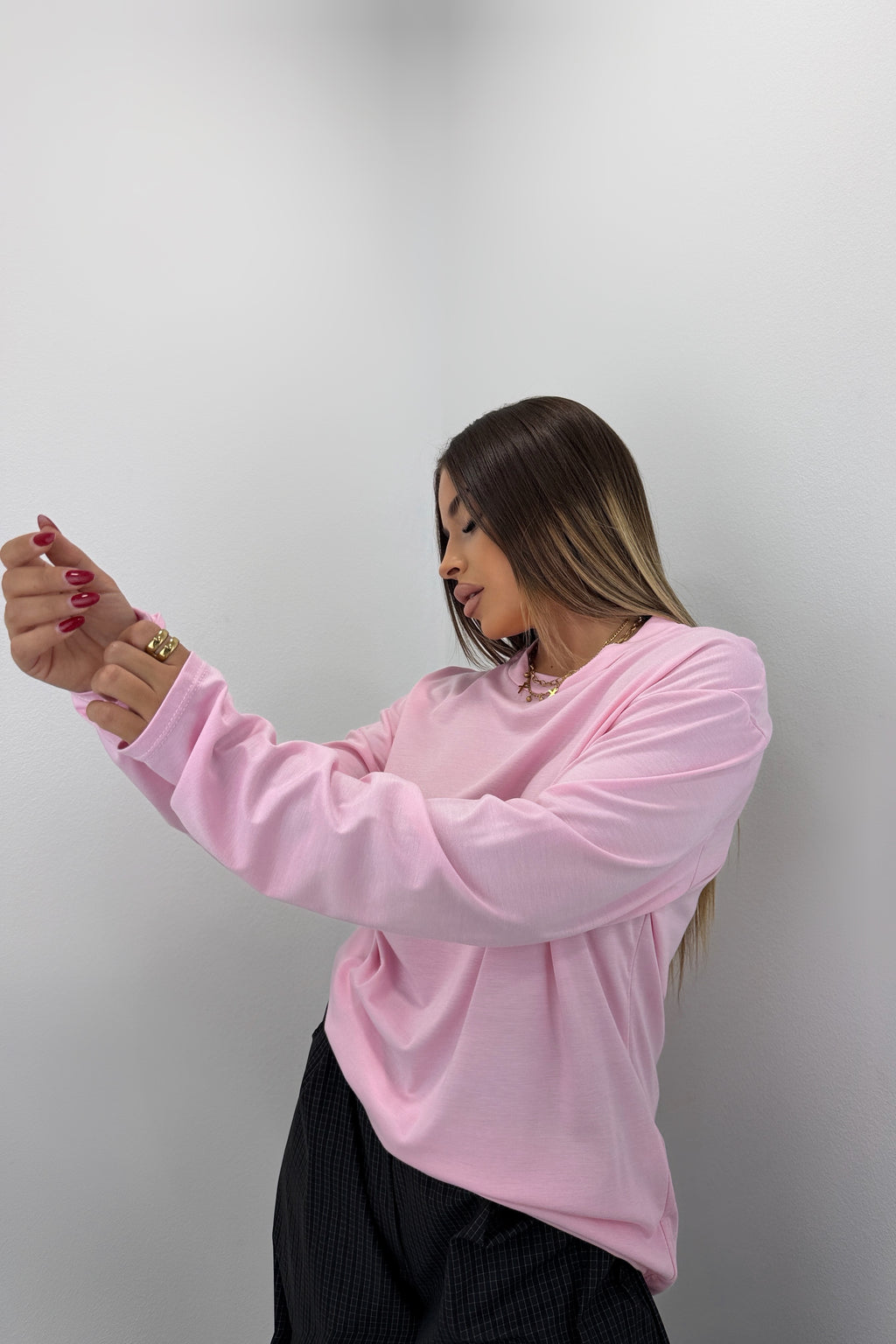 CAMISETA BASIC ROSE