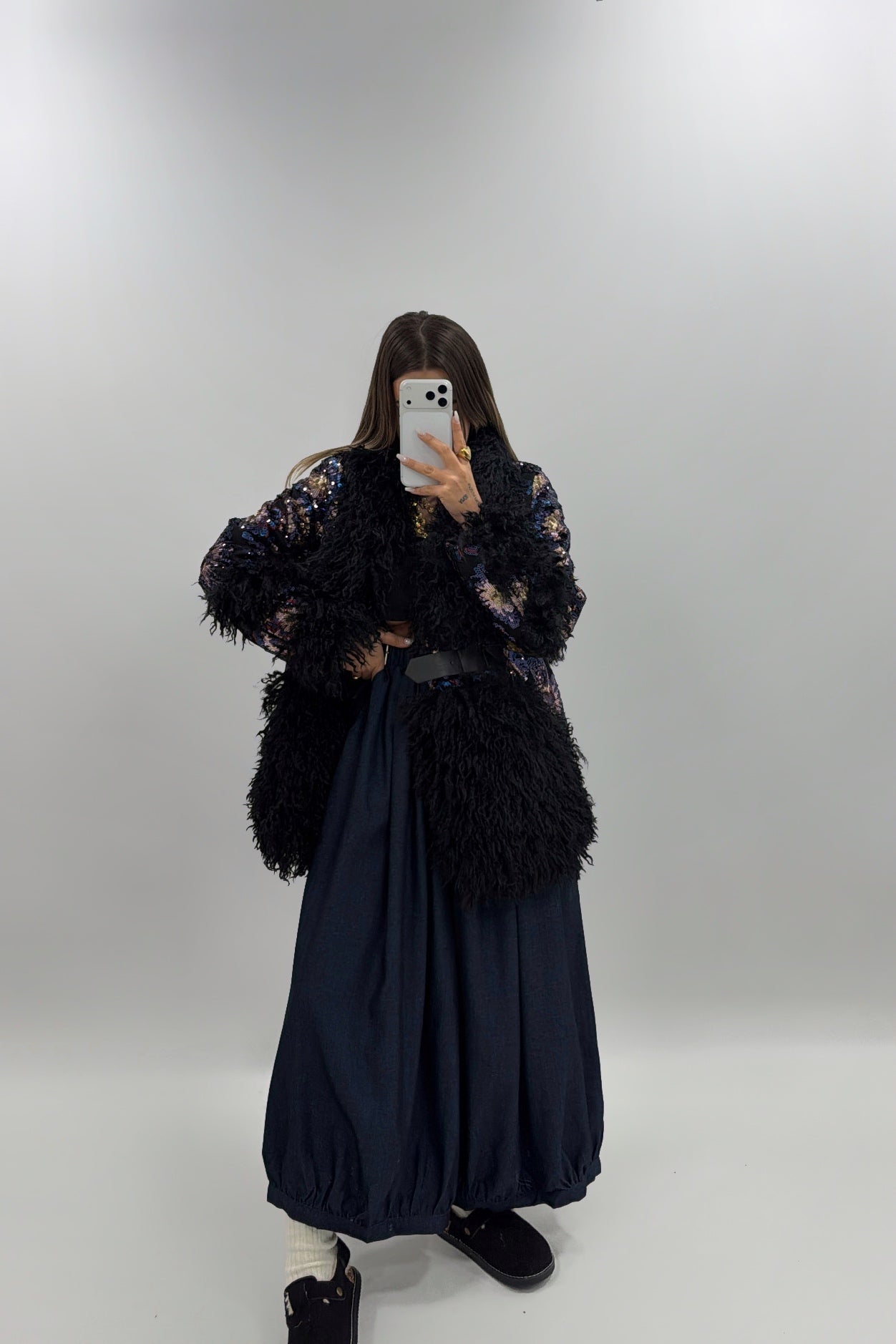 PANTALÓN GLOBO DENIM