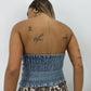 TOP DENIM CINTURÓN