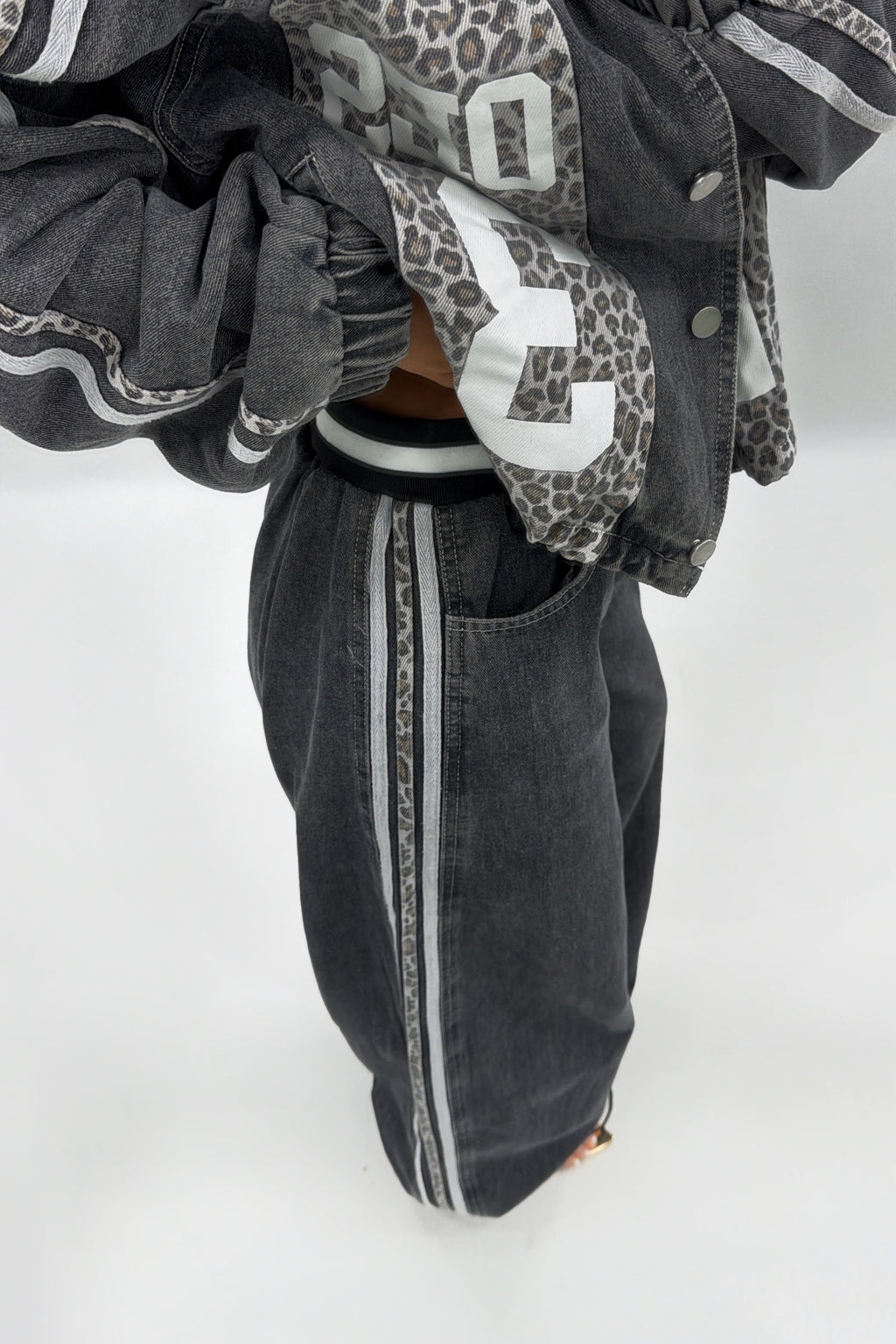 CONJUNTO DENIM COMBINE