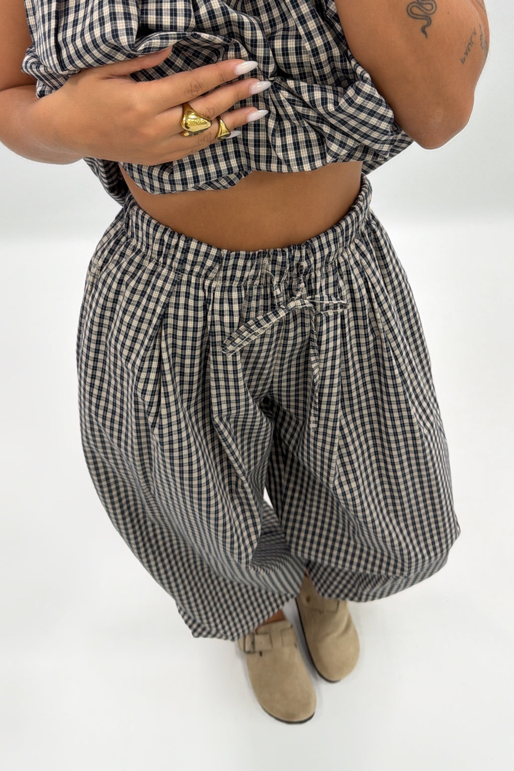 PANTALÓN BOMBACH CUADRE