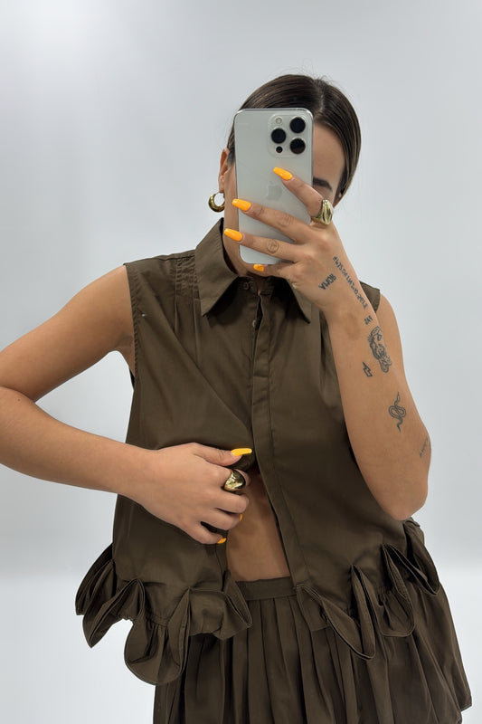 CAMISA VOLANT LUMINA