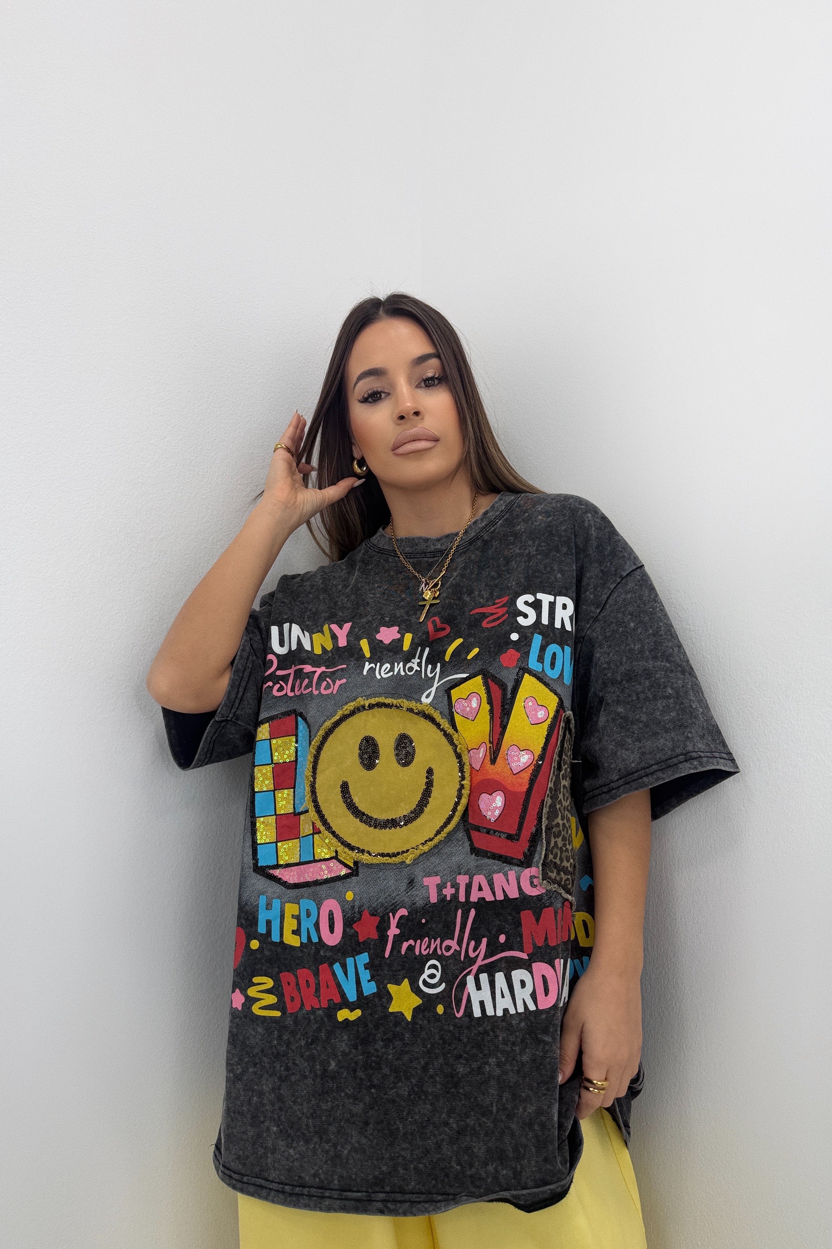 CAMISETA SMILEY