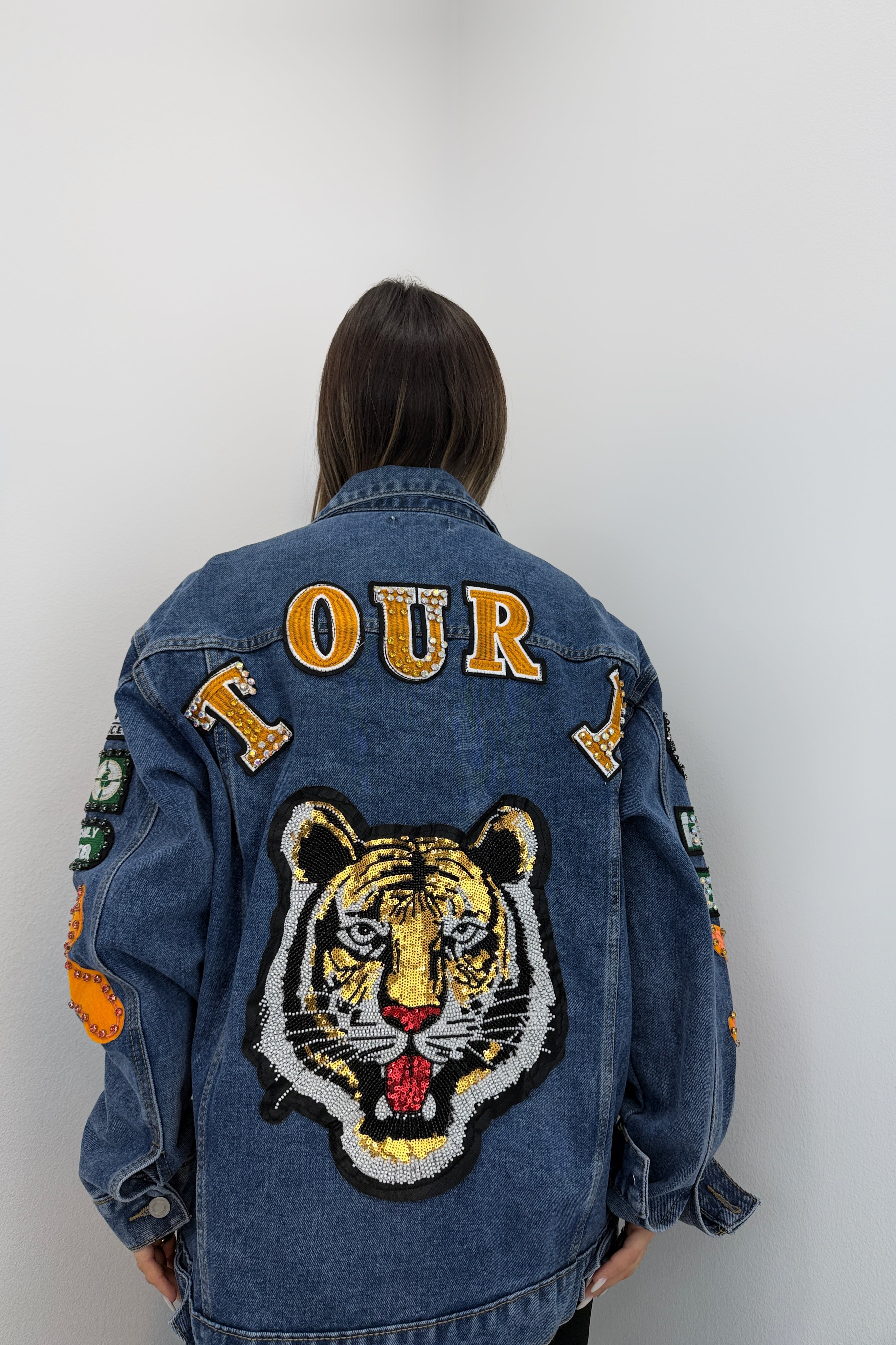 CHAQUETA DENIM TIGER