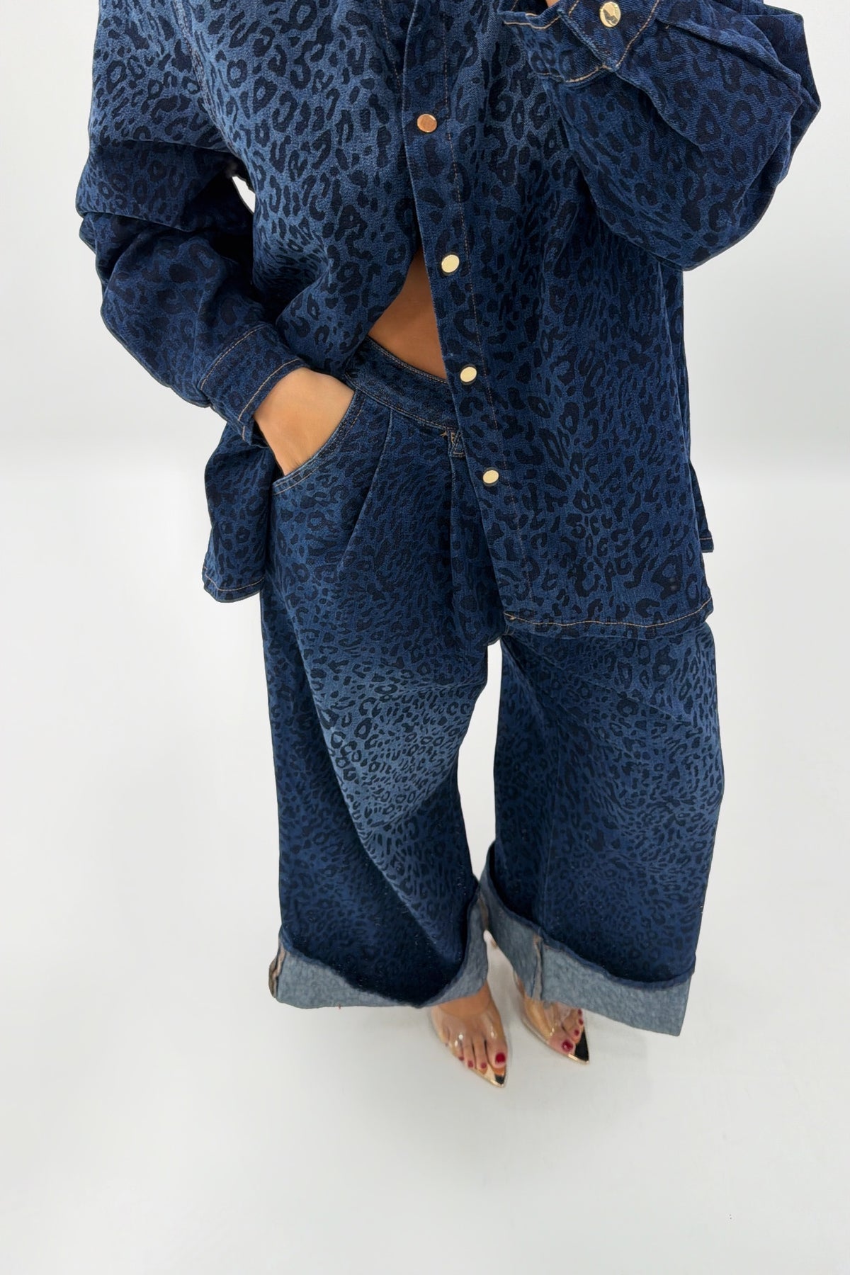 JEANS DOBLEZ LEOPARD