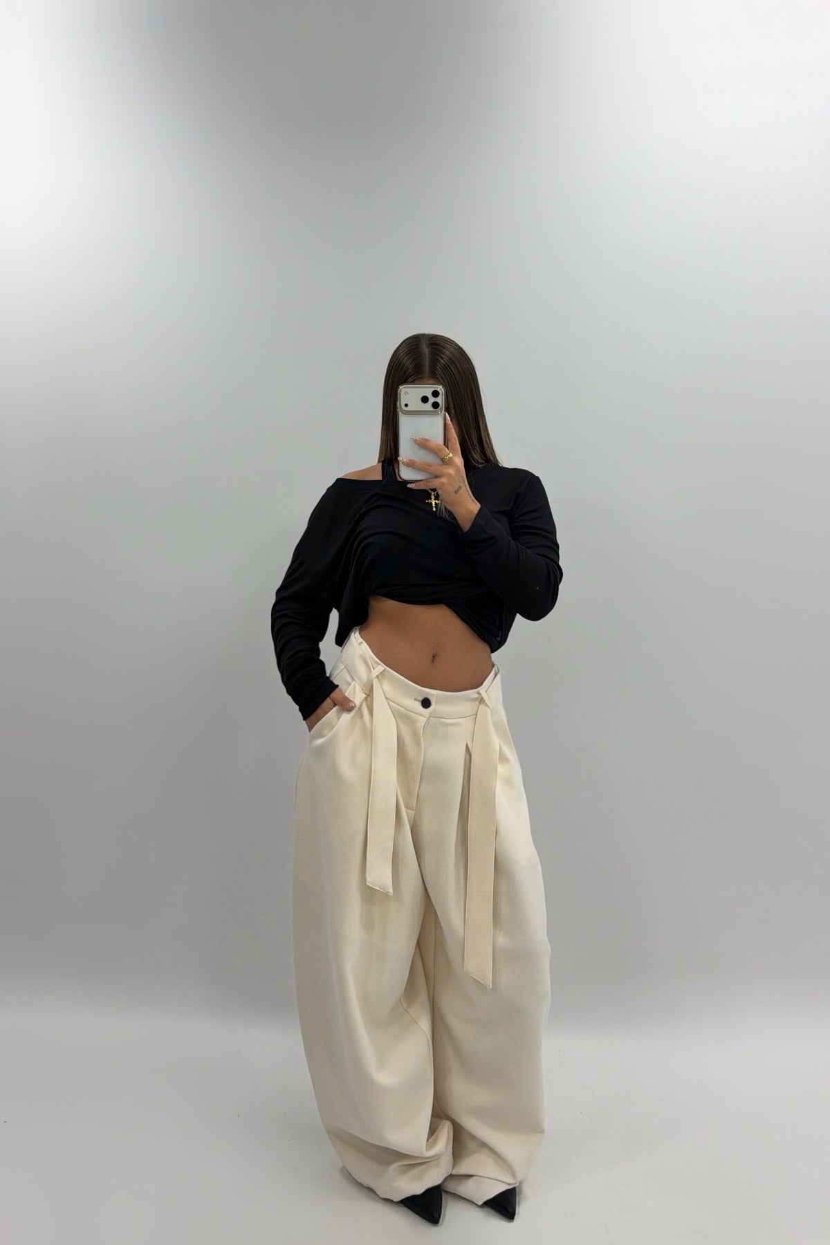 PANTALÓN CREME LUMINA