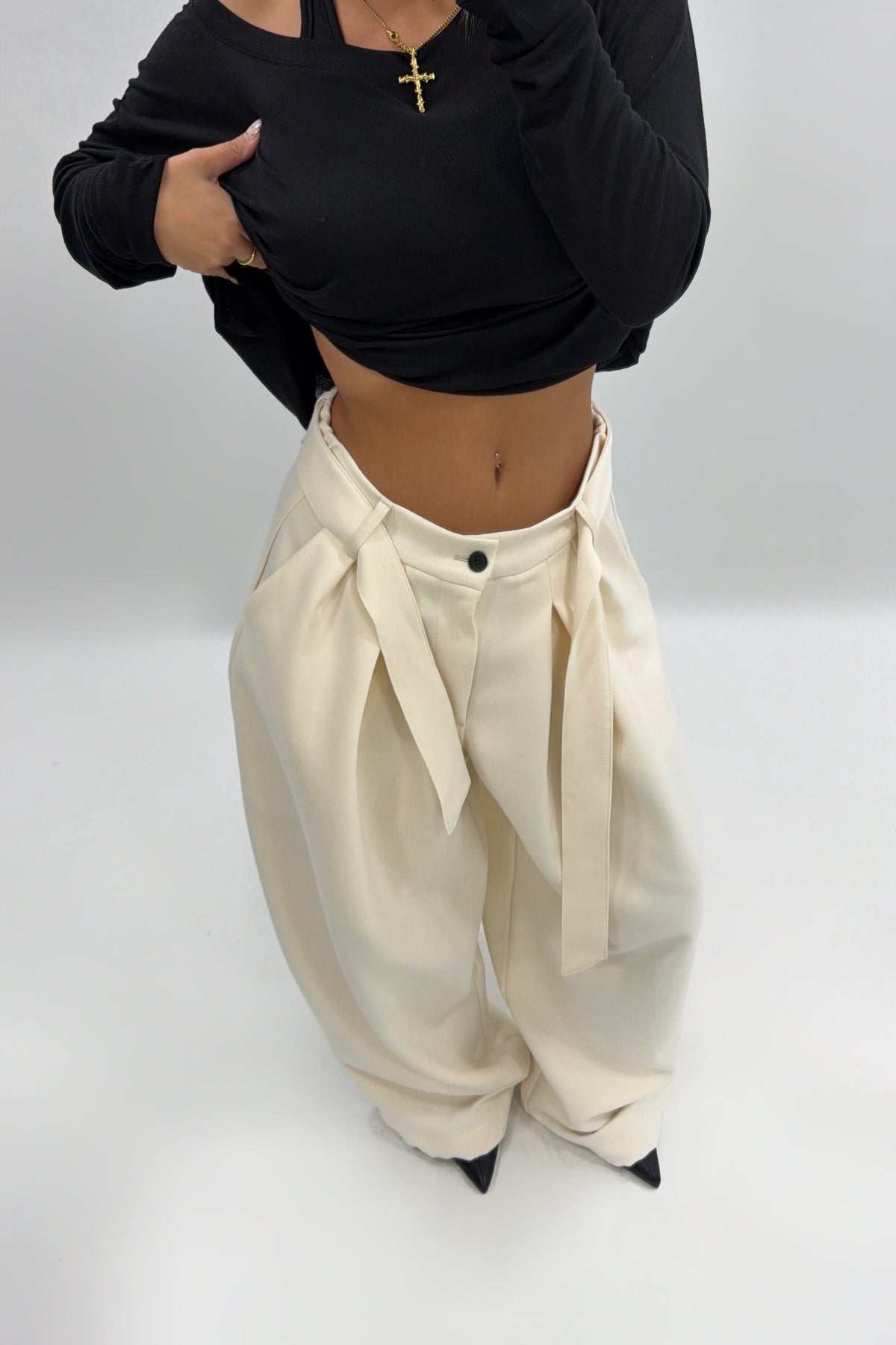 PANTALÓN CREME LUMINA